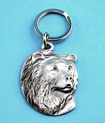 Grizzly Bear Keychain