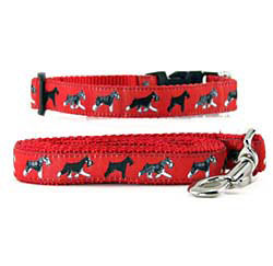 Schnauzer Miniature Collar & Leash