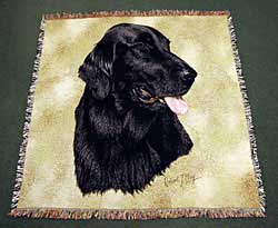 Blanket: Flat Coated Retriever