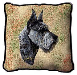 Schnauzer Pillow