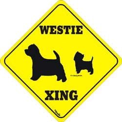 Sign: Westie