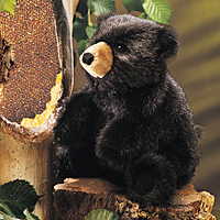 Black Bear Puppet