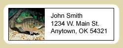 Bluegill Address Labels