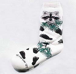 Socks: Raccoon