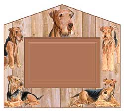 Airedale Terrier Picture Frame