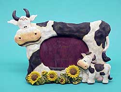 Cow Picture Frame