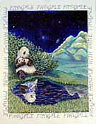 Panda Bear Flag