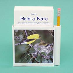 Goldfinch Hold-a-Note