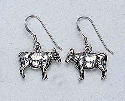 Cow Earrings
