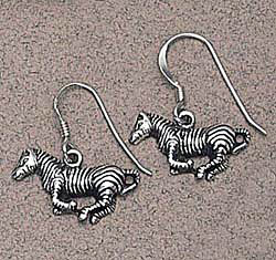 Jewelry - Earrings: Zebra