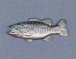 Bass, smallmouth Pin