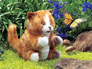 Tabby Cat Puppet