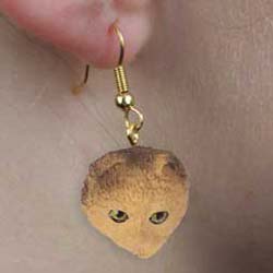 Scottish Fold Cat Earrings