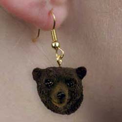 Black Bear Earrings