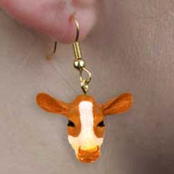 Cow Earrings