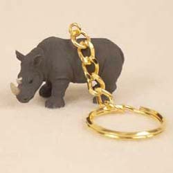 Rhino Keychain