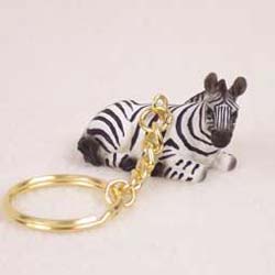 Keychain: Zebra