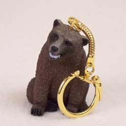 Grizzly Bear Keychain