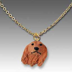 Longhaired Dachshund Necklace