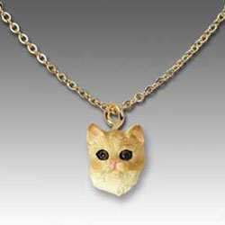 Tabby Cat Necklace