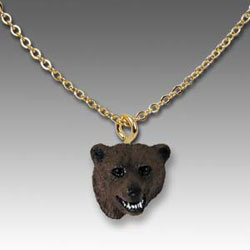 Grizzly Bear Necklace