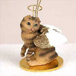 Scottish Fold Cat Ornament