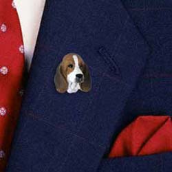 Basset Hound Pin
