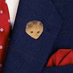 Scottish Fold Cat Pin