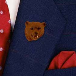 Grizzly Bear Pin