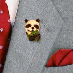 Panda Bear Pin