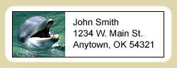 Dolphin Address Labels