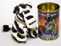 Zebra Canned Critter