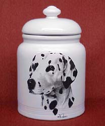 Dalmatian Cookie Jar
