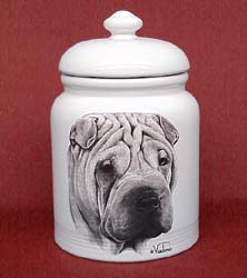 Shar-Pei Cookie Jar