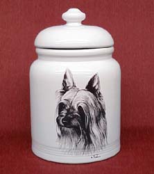 Silky Terrier Cookie Jar