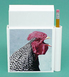 Rooster Hold-a-Note