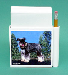 Schnauzer Note Holder