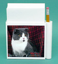 Scottish Fold Cat Hold-a-Note