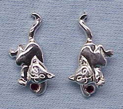 Earrings: Cat #2