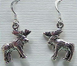 Moose Earrings