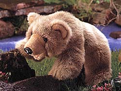 Grizzly Bear Cub Puppet