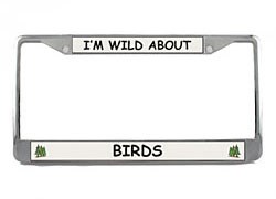 Bird License Plate Frame
