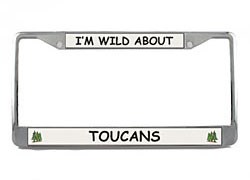 Toucan License Plate Frame