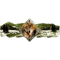 Wolf T-Shirt - Scenic