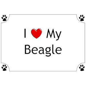Beagle T-Shirt - I love my