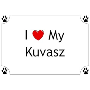 Kuvasz T-Shirt - I love my