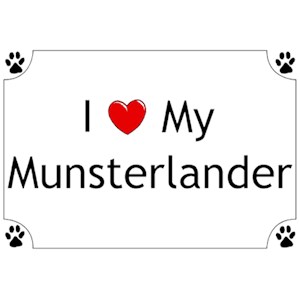 Munsterlander T-Shirt - I love my