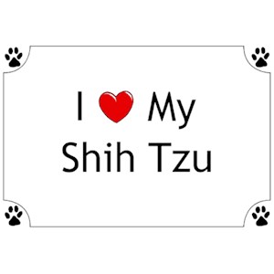 Shih Tzu T-Shirt - I love my