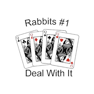 Rabbit T-Shirt - #1... Deal With It
