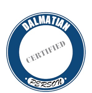 Dalmatian T-Shirt - Certified Person
